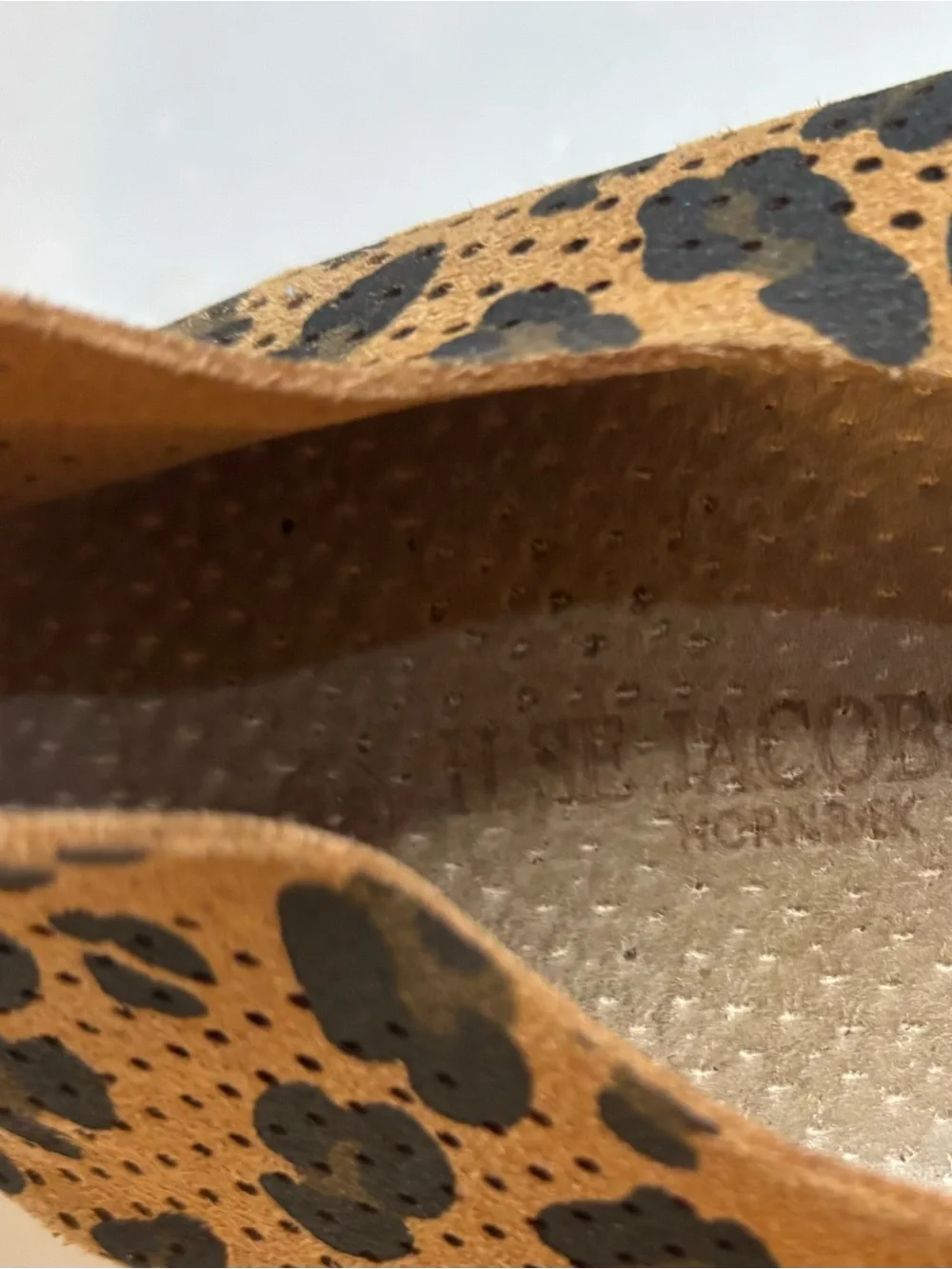 Isla Jacobson Leopard Print Suede Slip-On Sneakers in Brown and Black